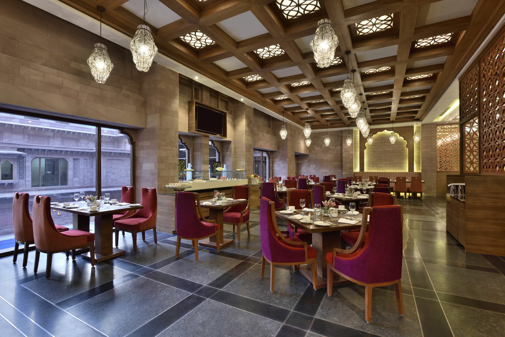 Radisson Jodhpur Hotel Jodhpur  Luaran gambar The restaurant